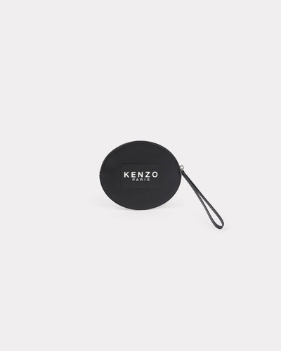 KENZO 'KENZO Stamp' large leather pouch outlook