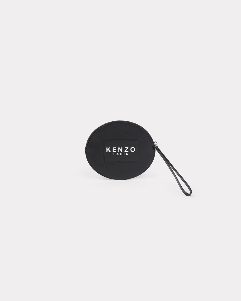 KENZO 'KENZO Stamp' large leather pouch outlook