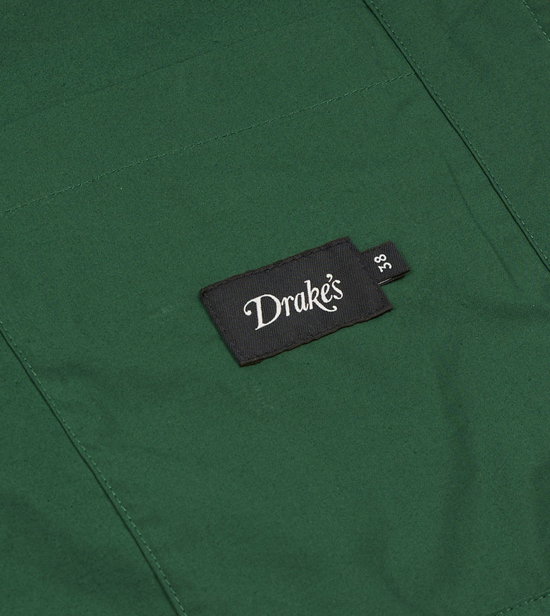 Green Cotton Blouson Jacket 6
