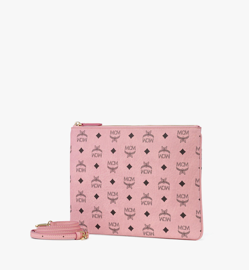 MCM Crossbody Pouch in Visetos Original outlook