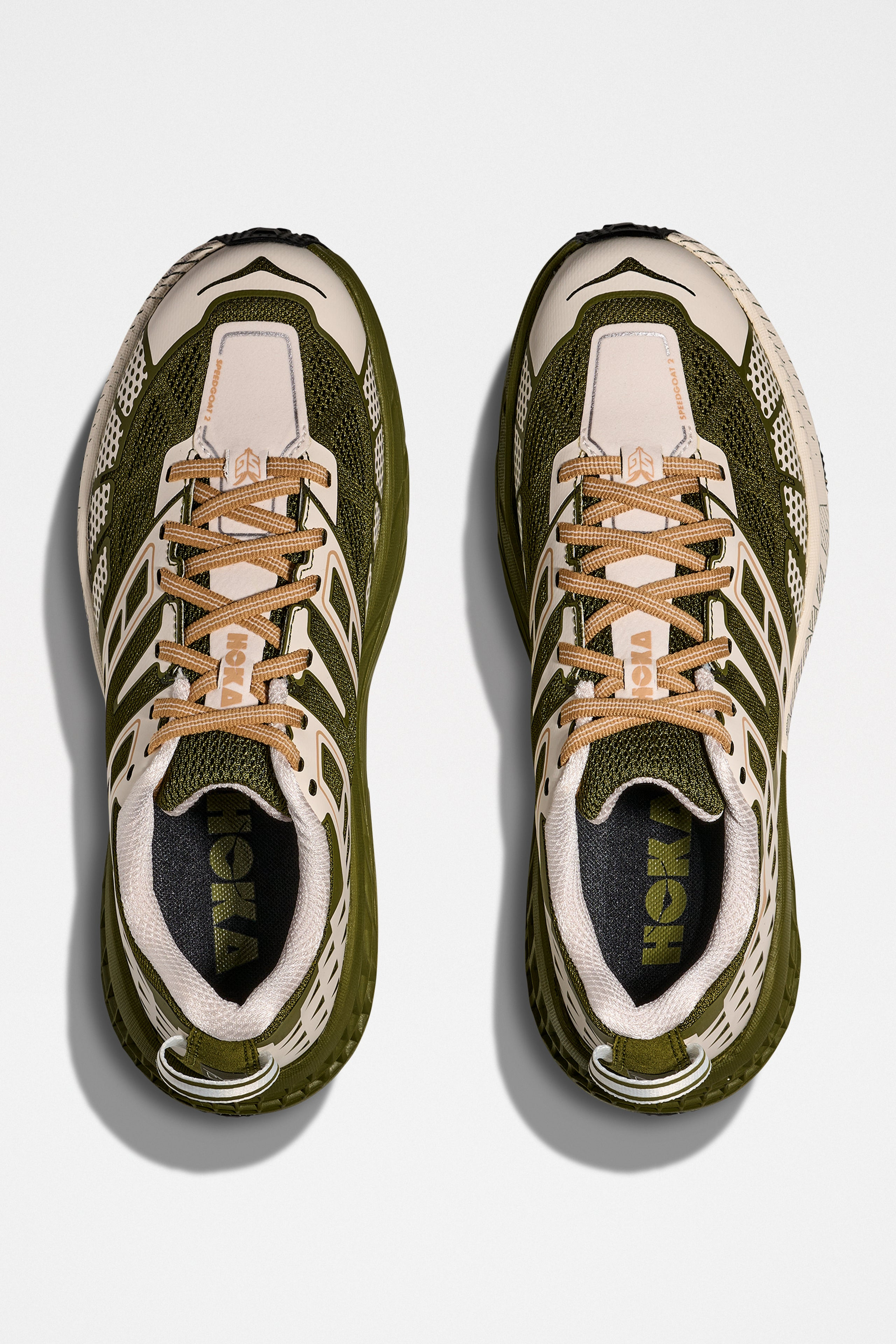 HOKA U SPEEDGOAT 2 GREEN / WHITE - 3