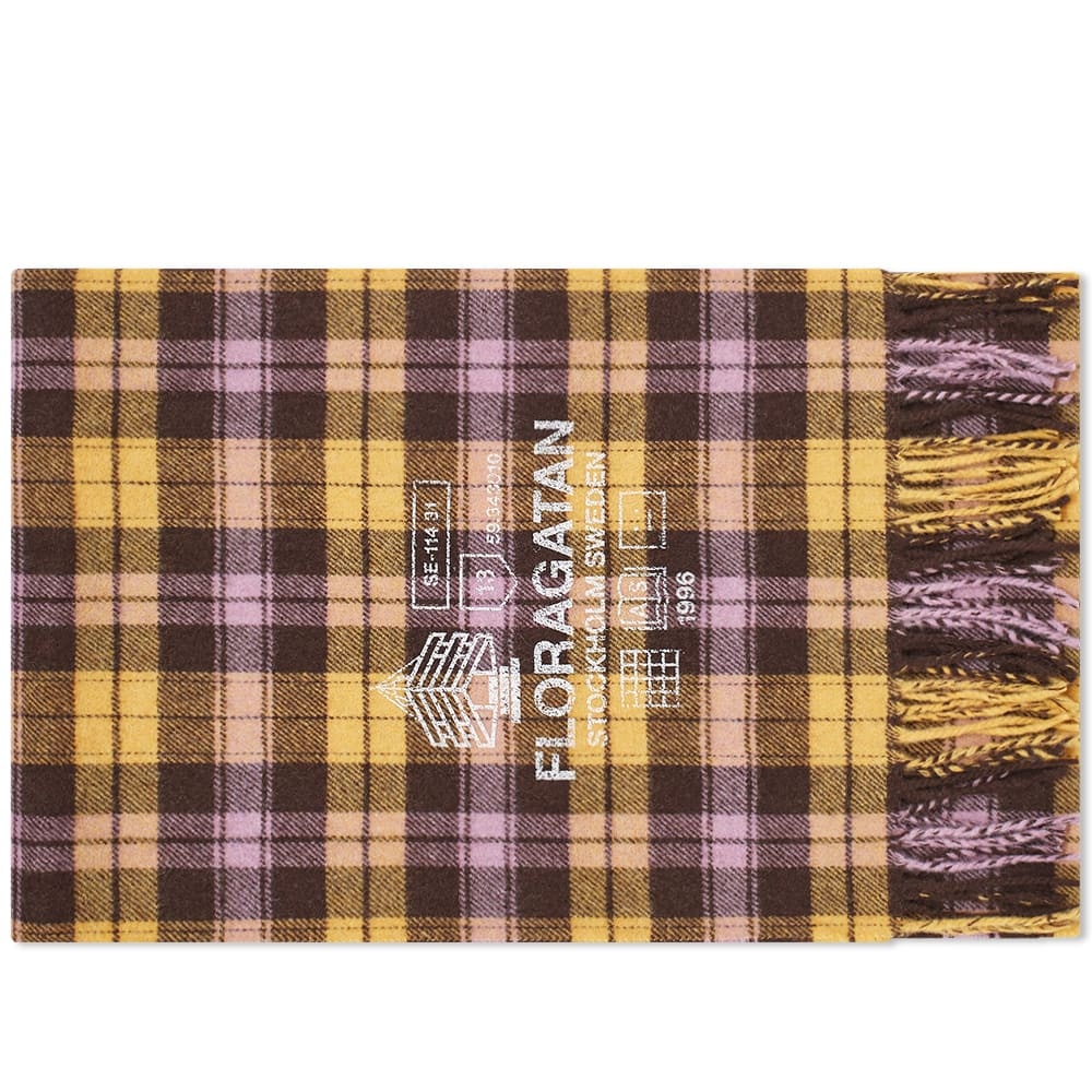 Acne Studios Vito Check Face Scarf - 1