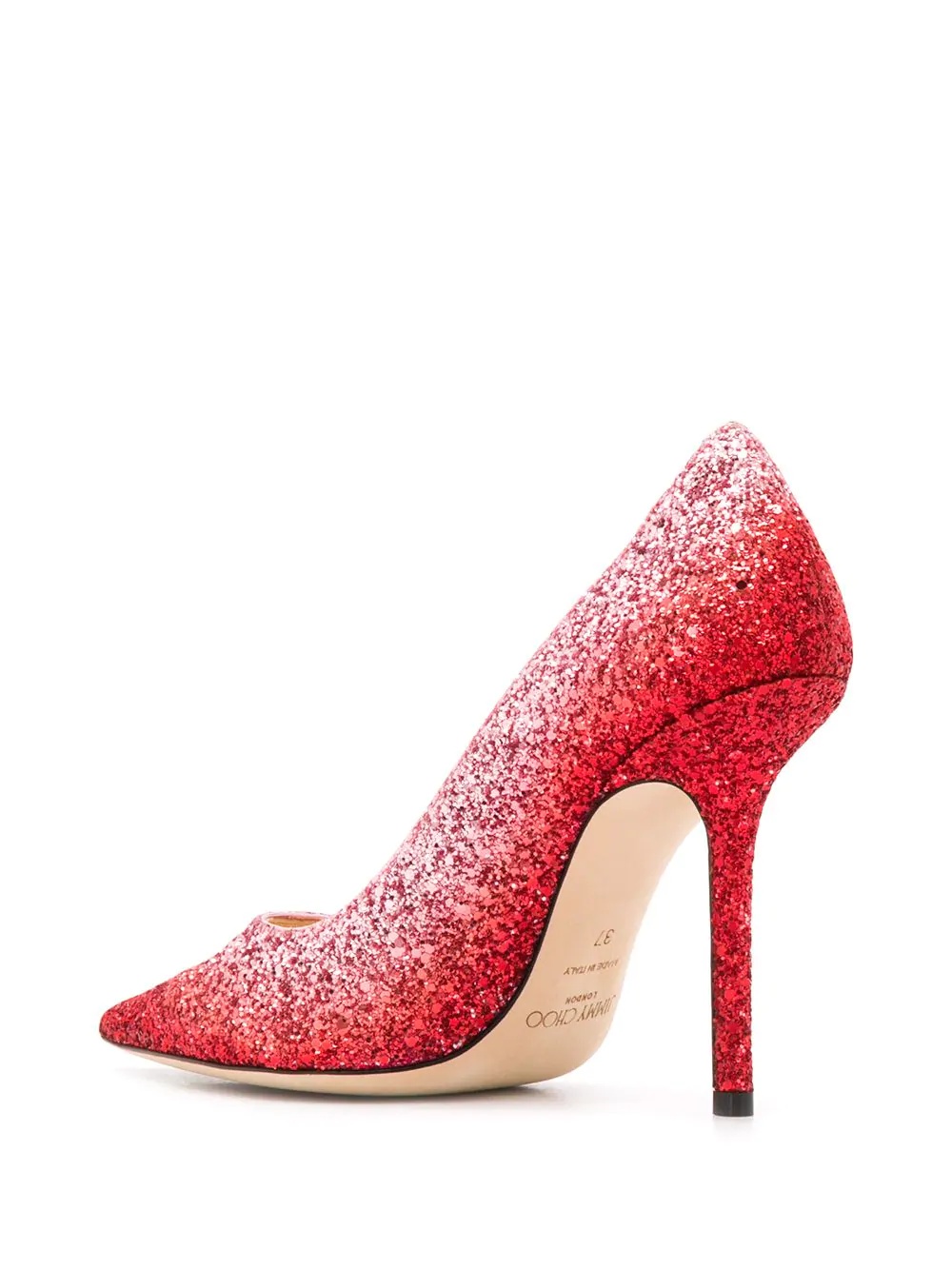 Love 100mm glitter pumps - 3