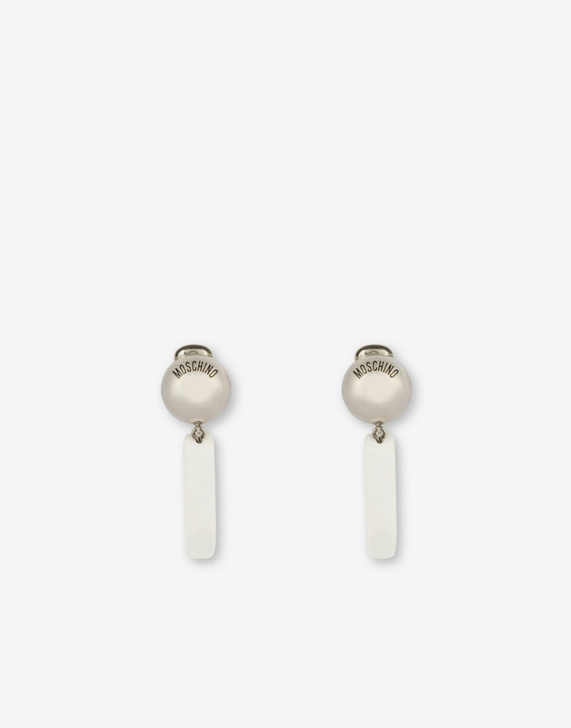 CHALK DROP EARRINGS - 1