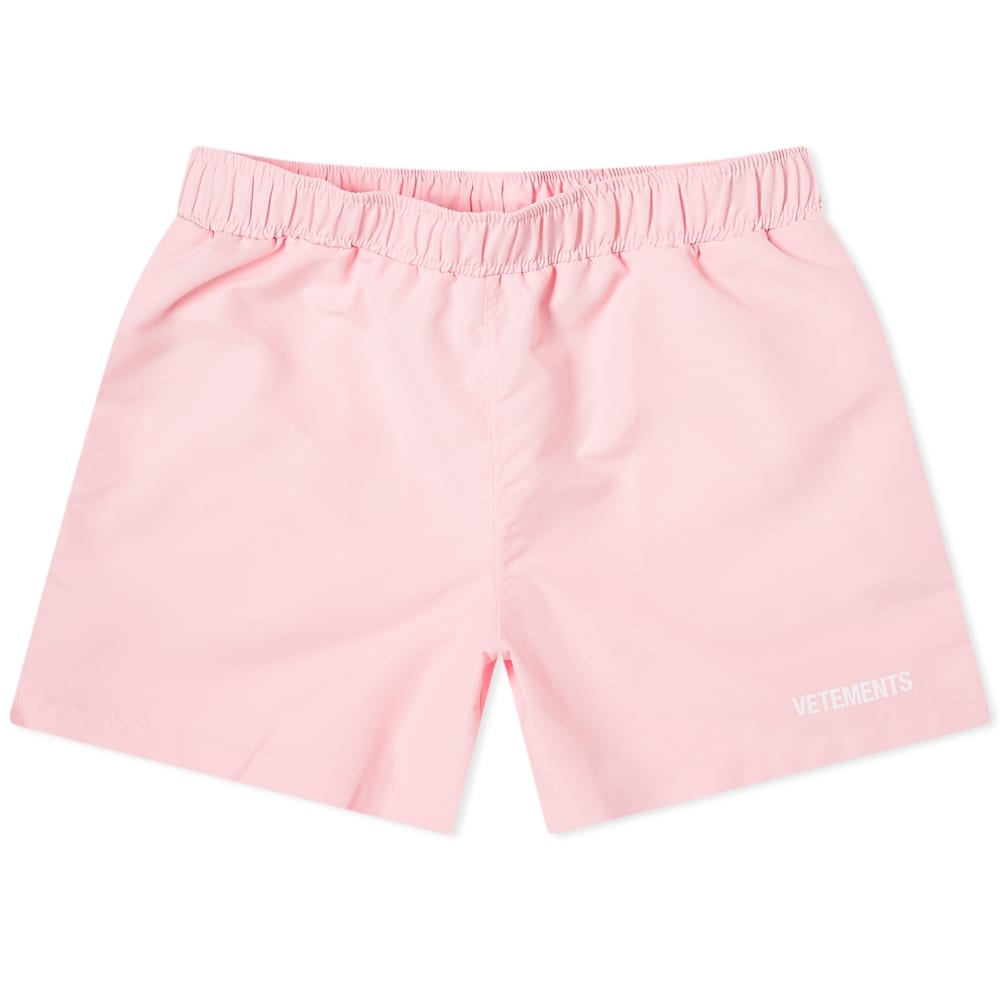 VETEMENTS Logo Swim Short - 1