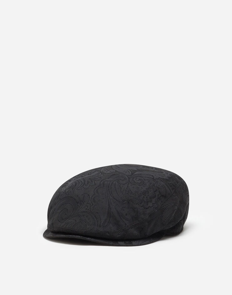 Stretch cotton flat cap - 1