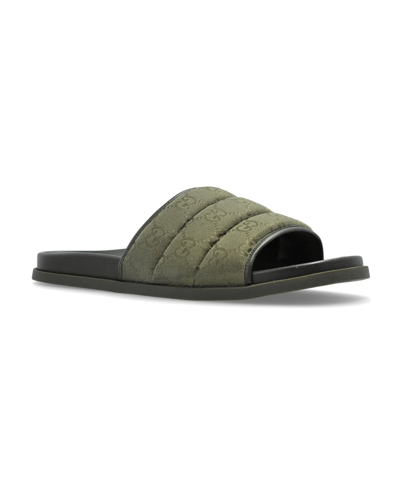 Gucci Monogram Slides - 4