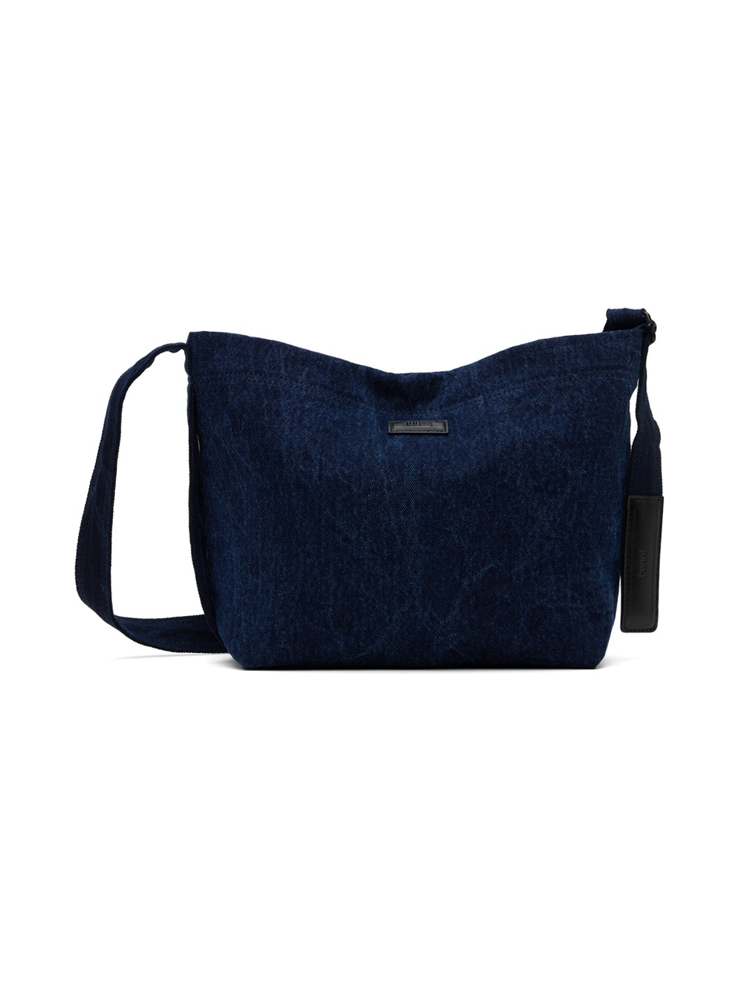 Blue Denim Cross Messenger Bag - 1
