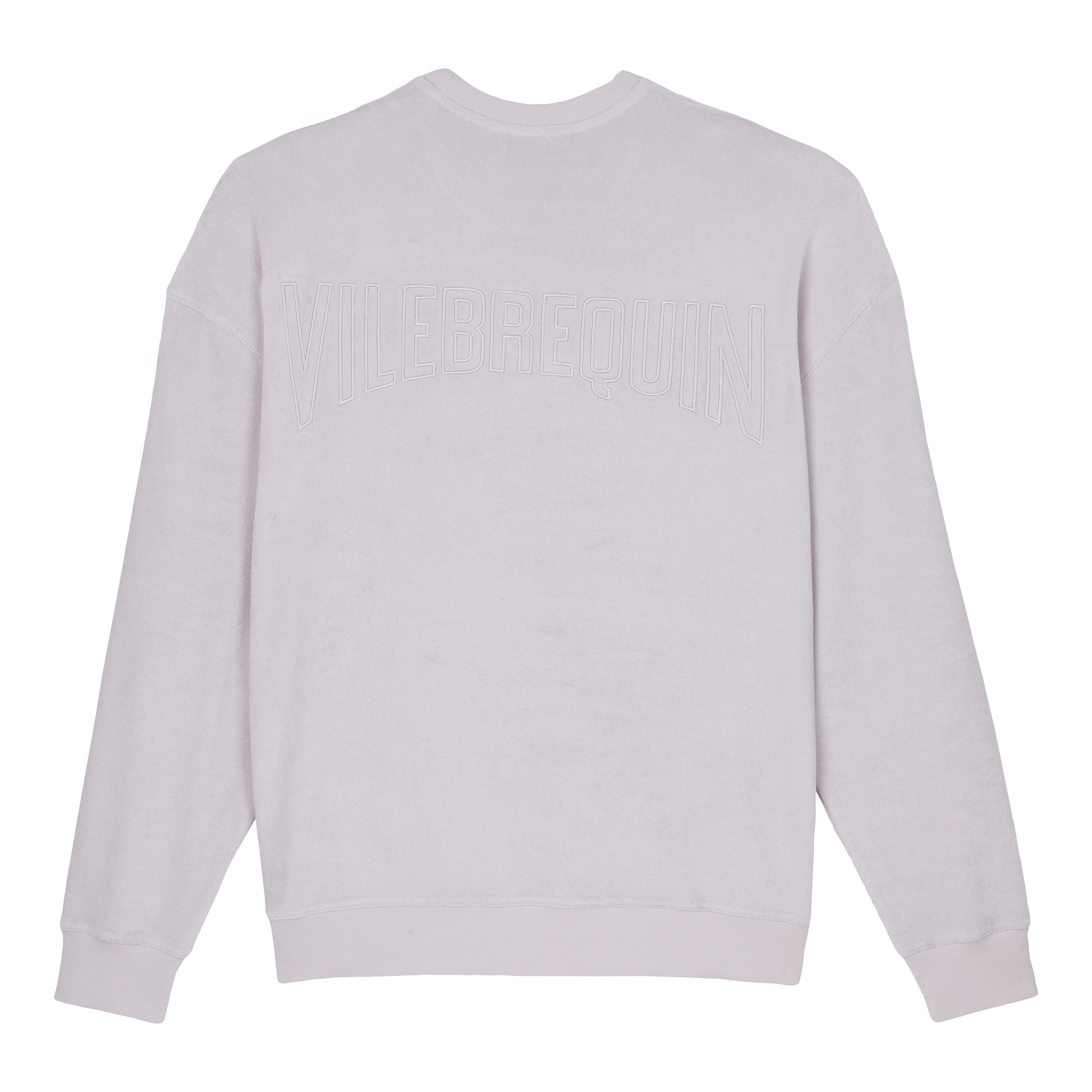 Unisex Terry Crewneck Sweatshirt Solid - 2