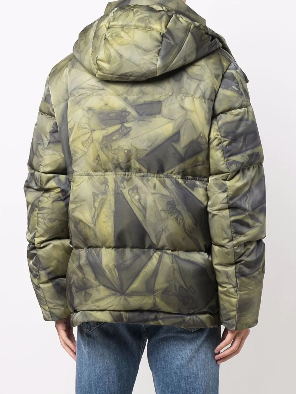 camouflage-print padded coat - 4