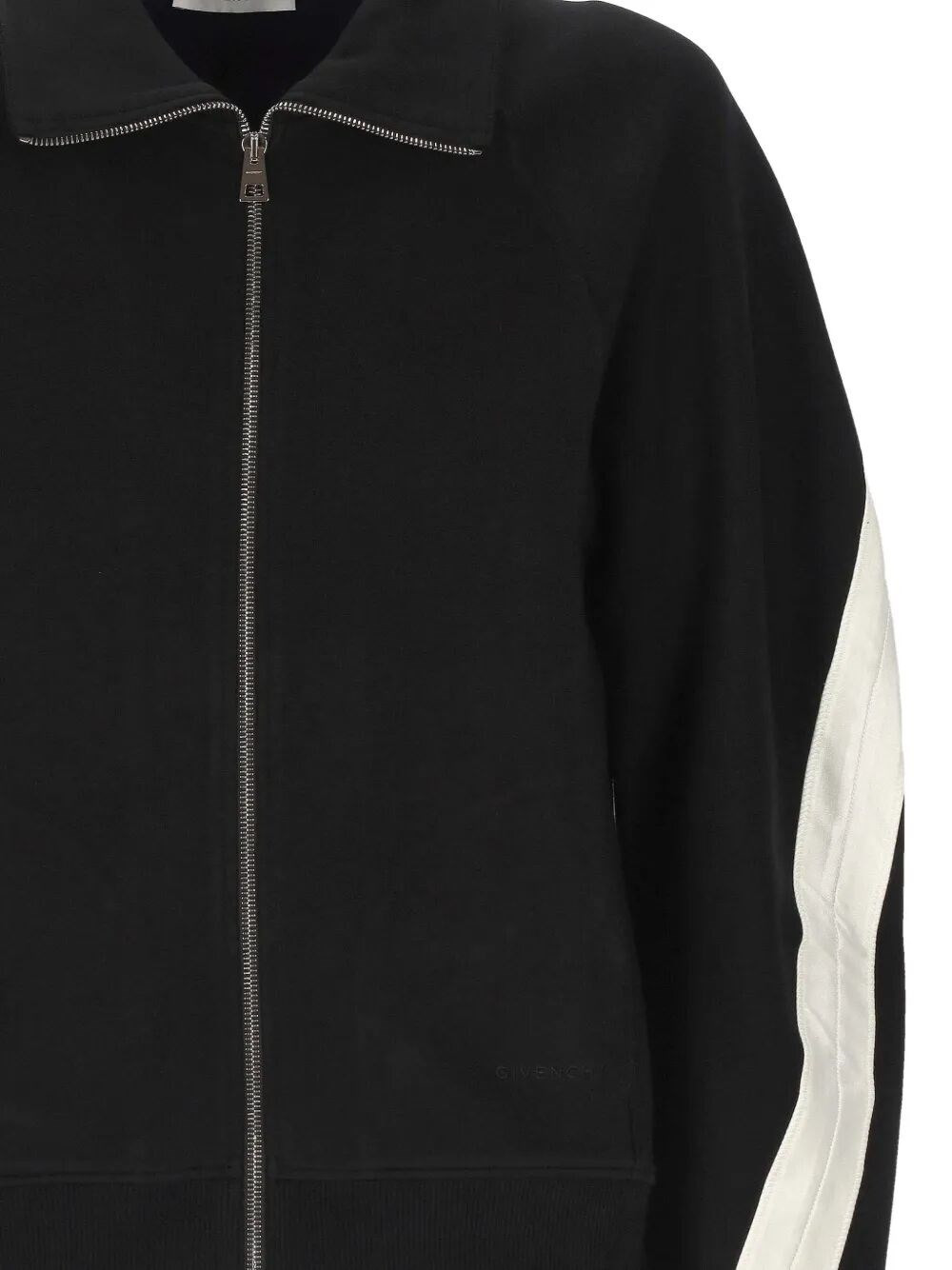 Zipped Hoodie Open Seam Contrast - 3