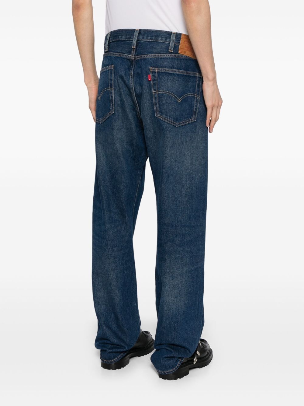 x Levi's zip-detail cotton jeans - 5
