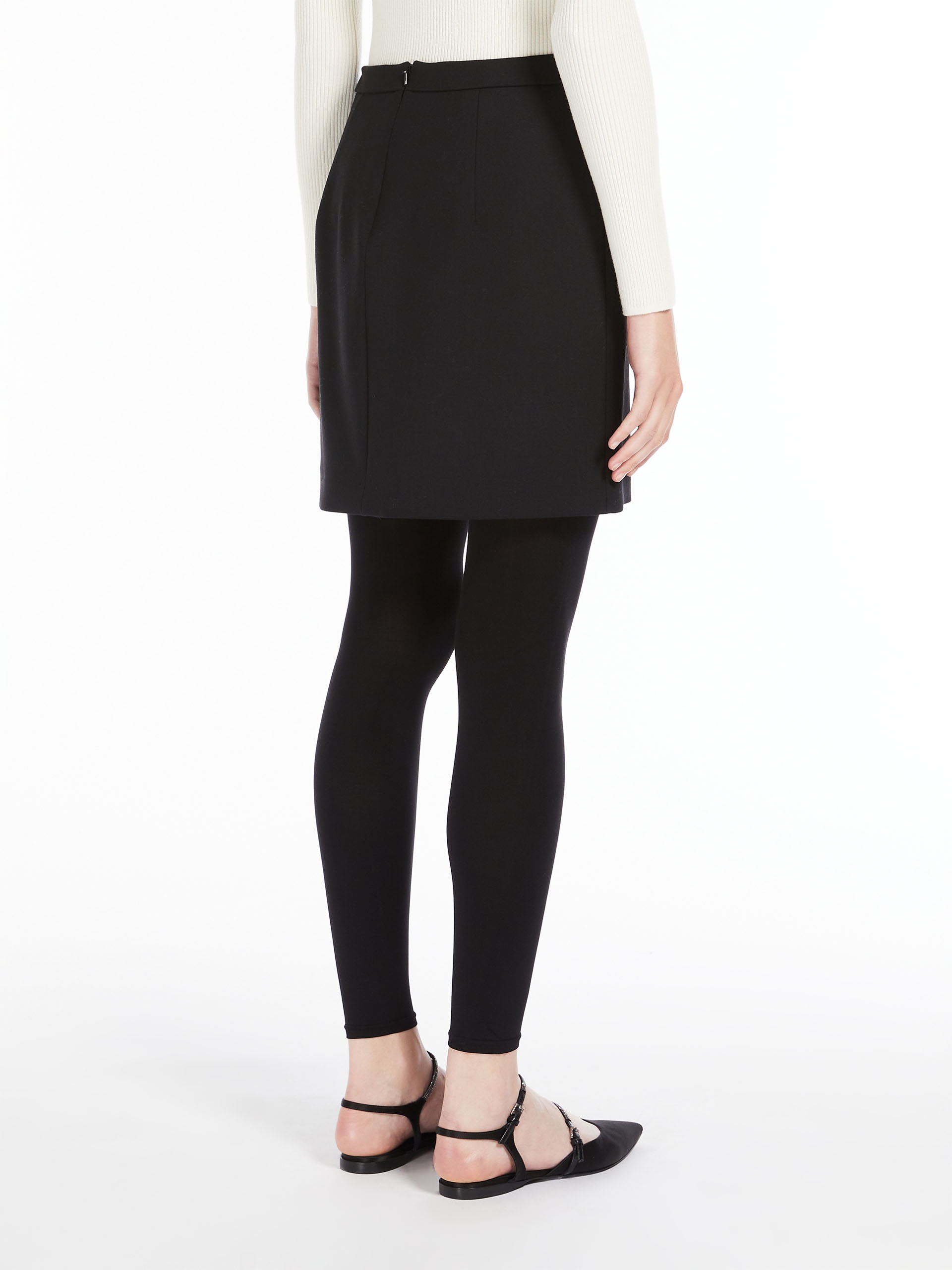 PAGELLA Short wool skirt - 4