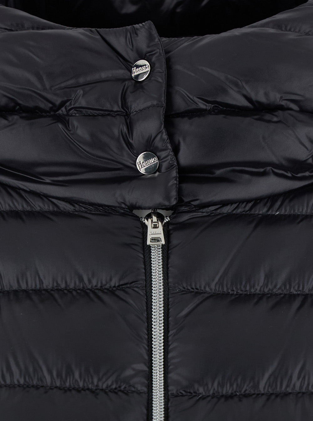 Herno Women Black Hooded Down Jacket In Nylon Woman - 3