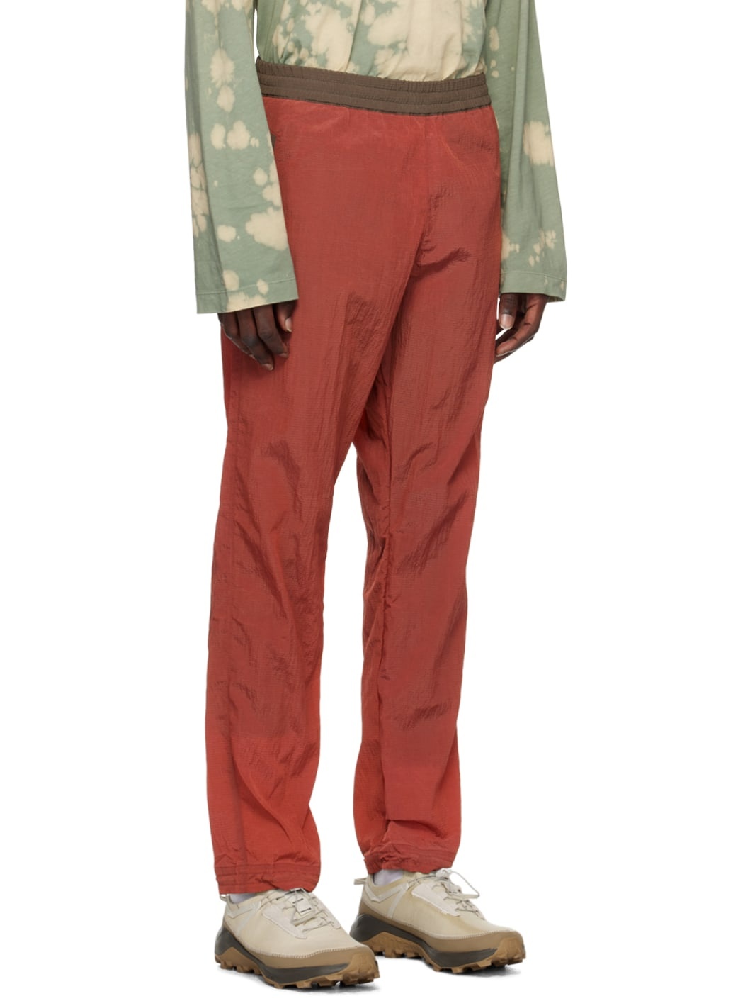 Brown Two-Tone Trousers - 2