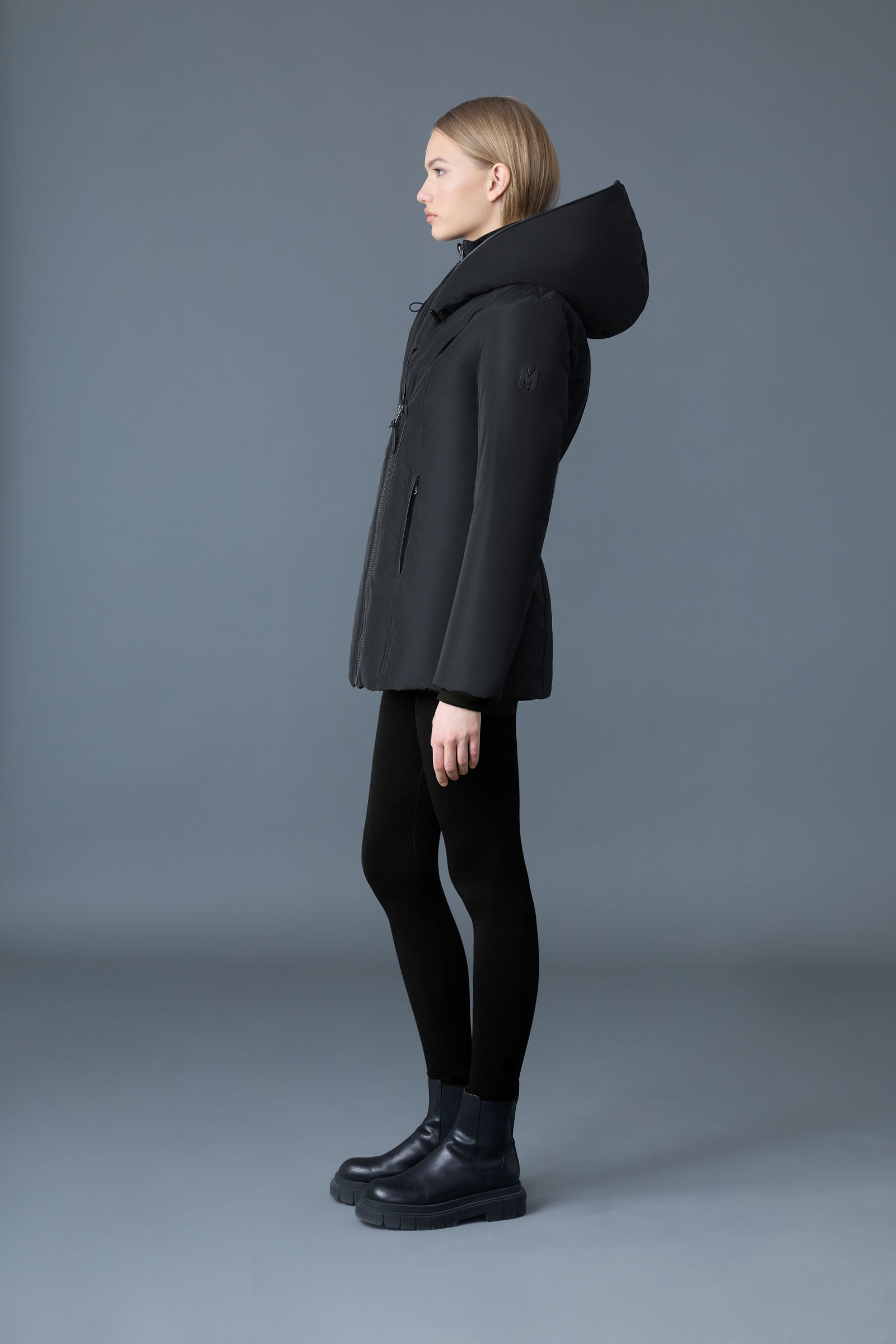 ADALI Down coat with Signature Mackage Collar - 3