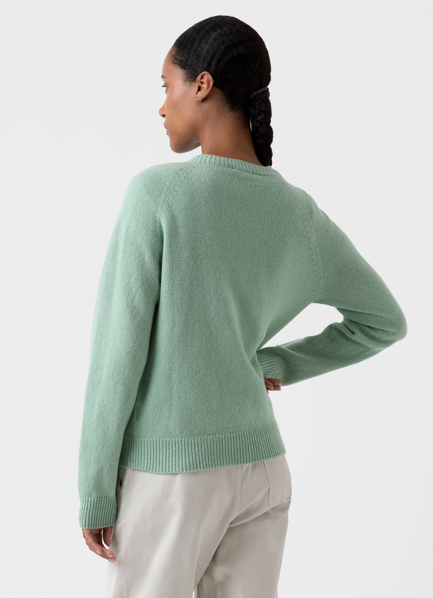 Lambswool Crew Neck Jumper - 4