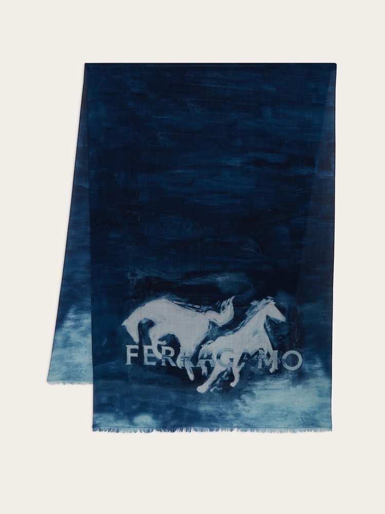 MUSTANG PRINT STOLE - 1