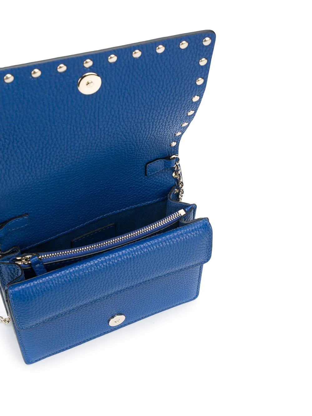 Rockstud leather crossbody bag - 5