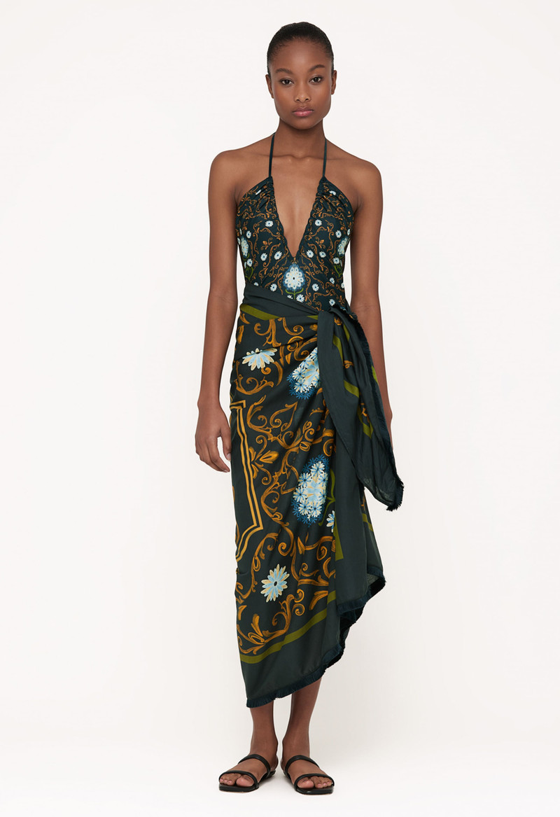 Agua by Agua Bendita Orquidea Mosaico Pareo outlook