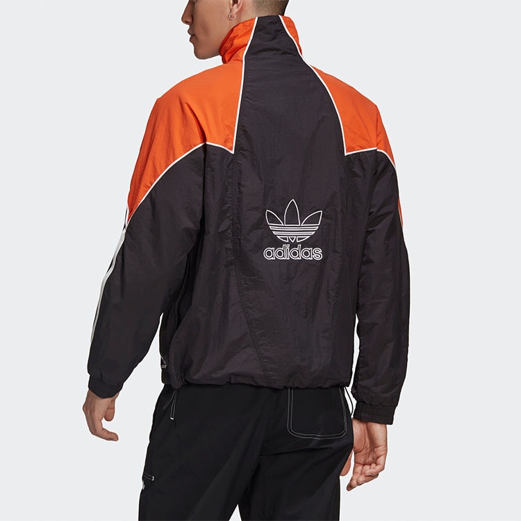 adidas originals B TRF AB WV TT Running Training Sports Jacket Coat Male Black GE0811 - 4