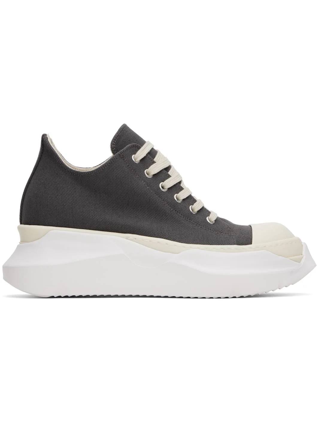 Gray Hollywood Abstract Low Sneaks Sneakers - 1