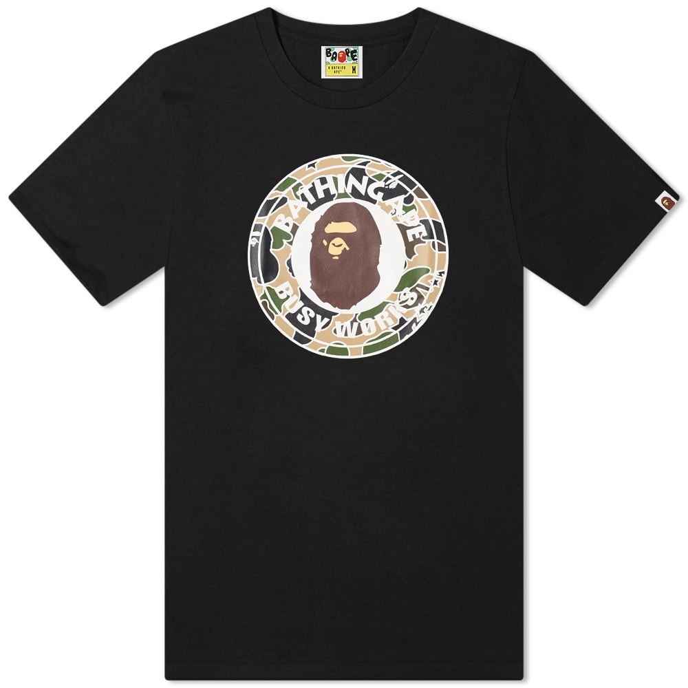 A Bathing Ape ABC Camo Busy Works Tee - 1