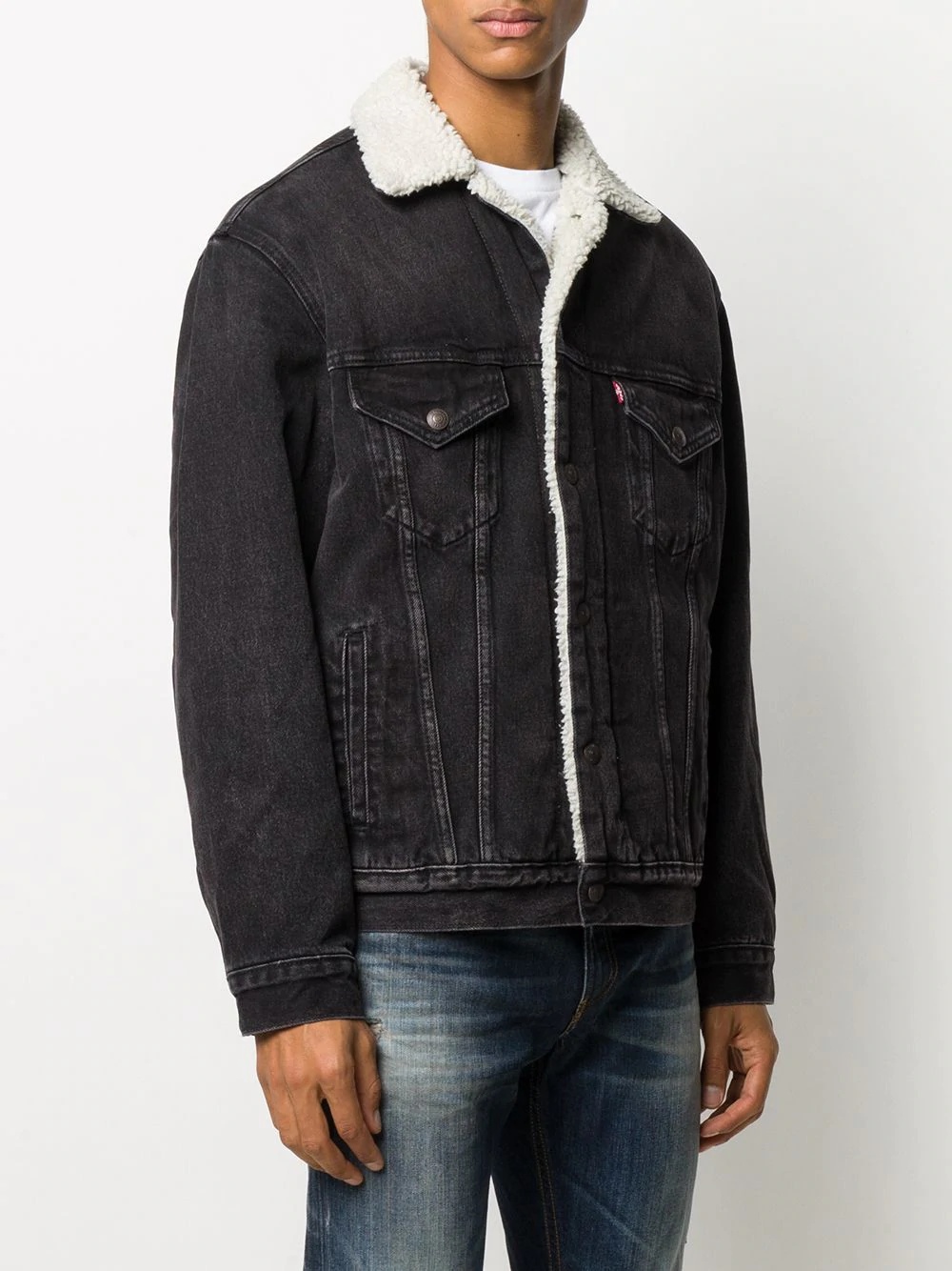 sherpa trucker jacket - 3