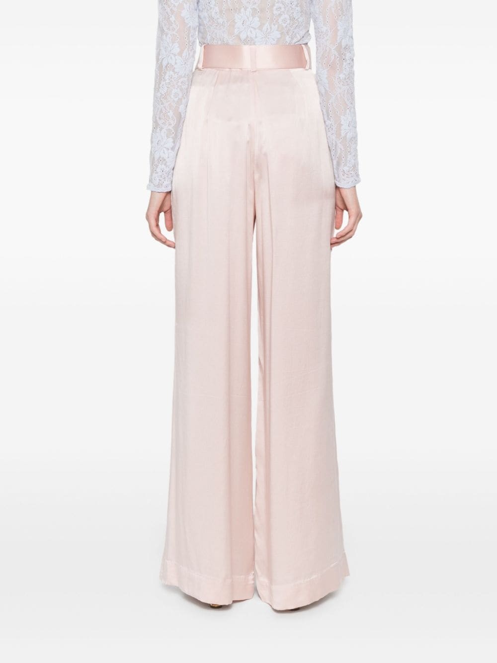 silk palazzo pants - 4
