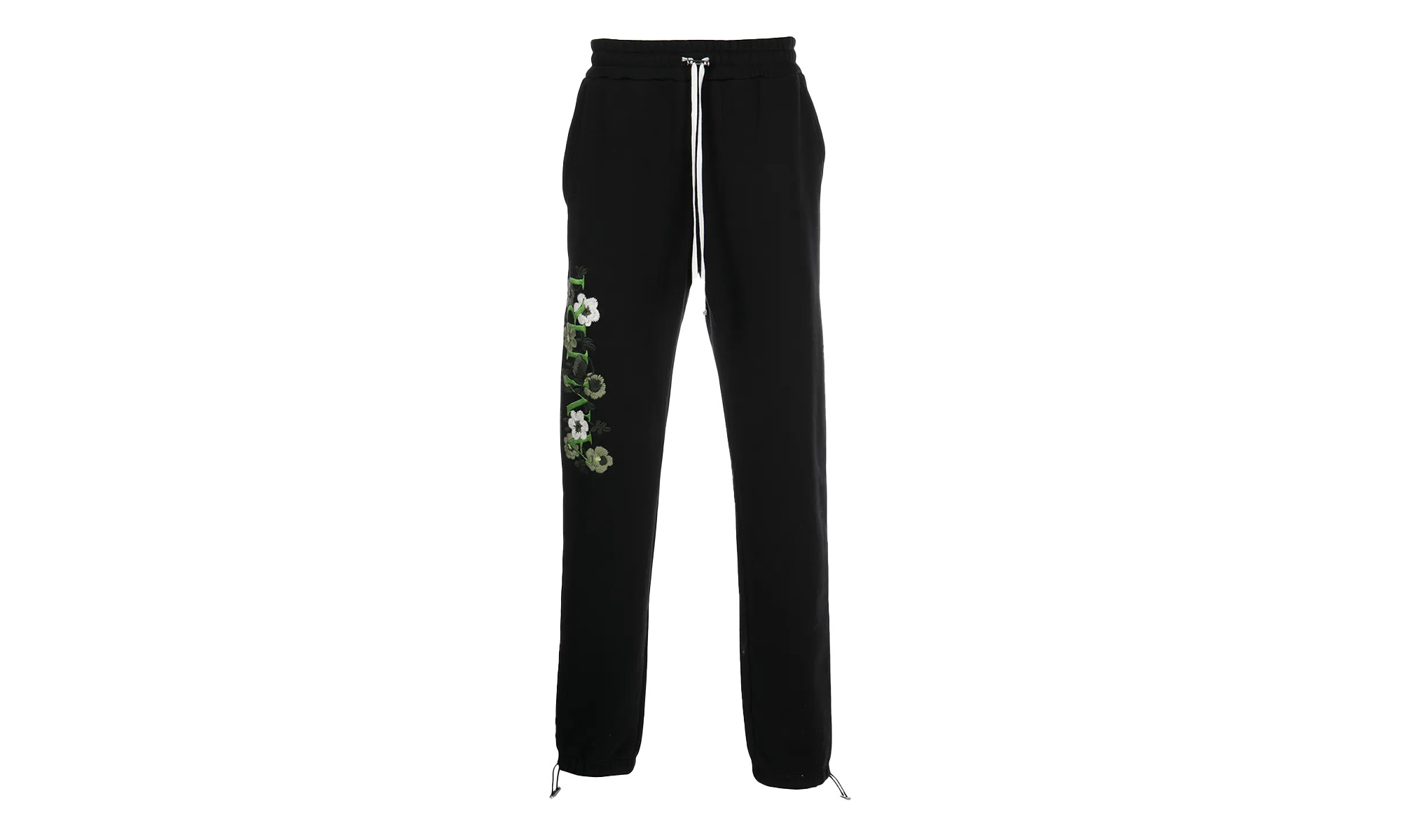 Flower Sweatpants "Black" - 1