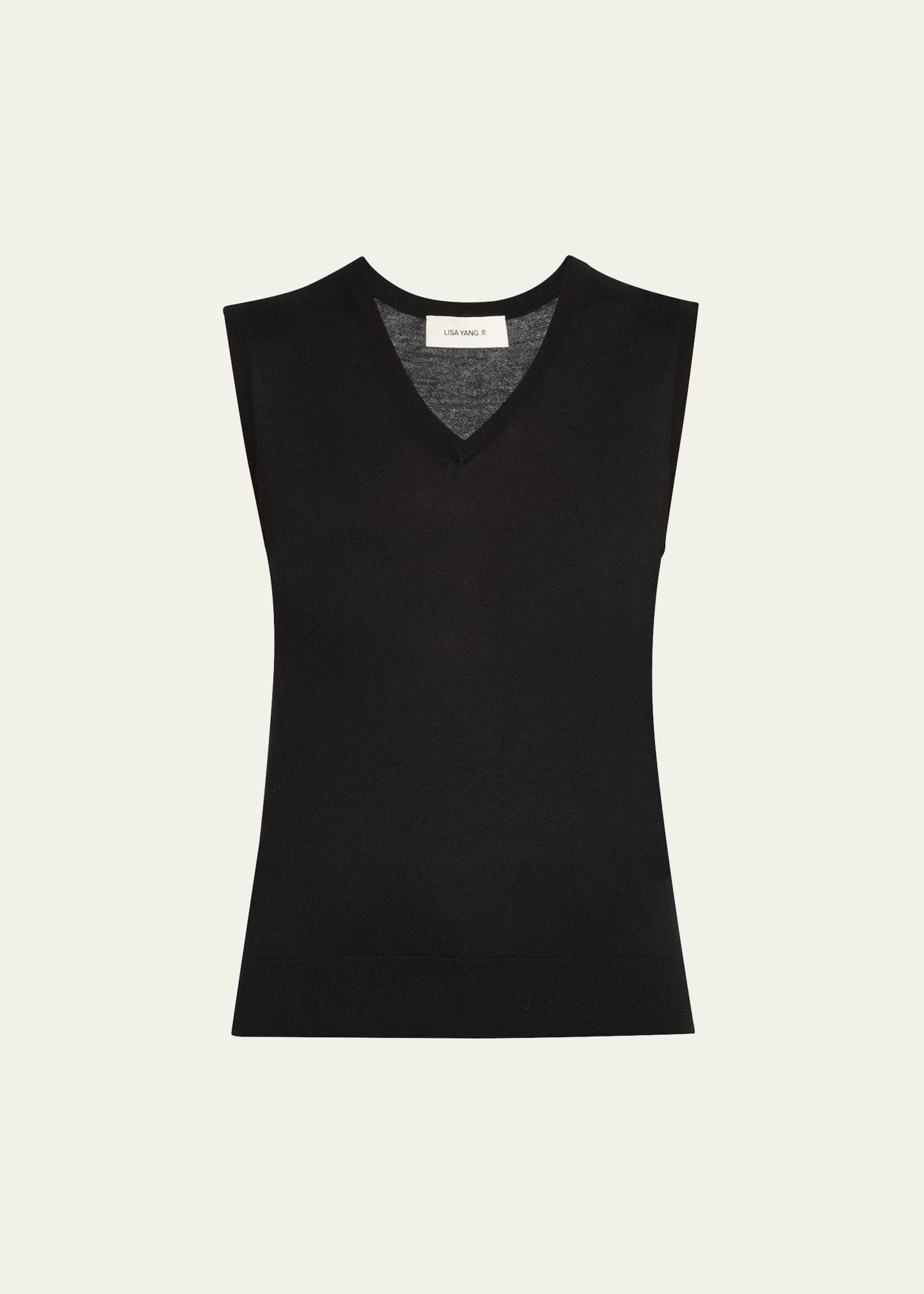 Lauri Sleeveless Cashmere Top - 1