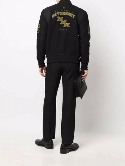 Givenchy 4G logo wool bomber jacket outlook