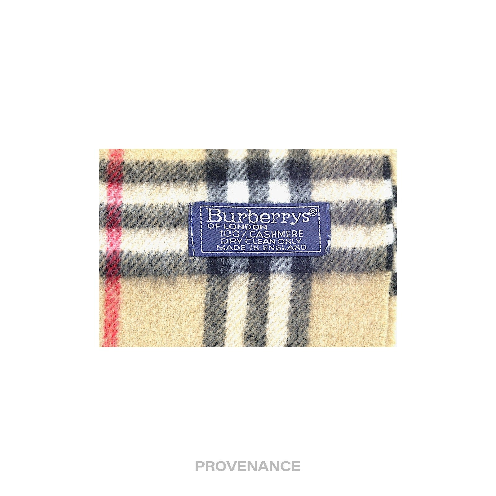 Burberry Scarf - "Burberrys" Nova Check Cashmere - 5