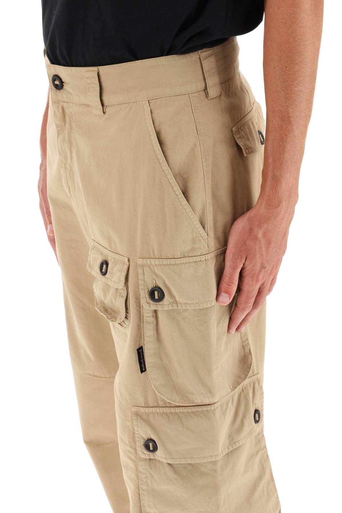 TWILL CARGO TROUSERS - 5