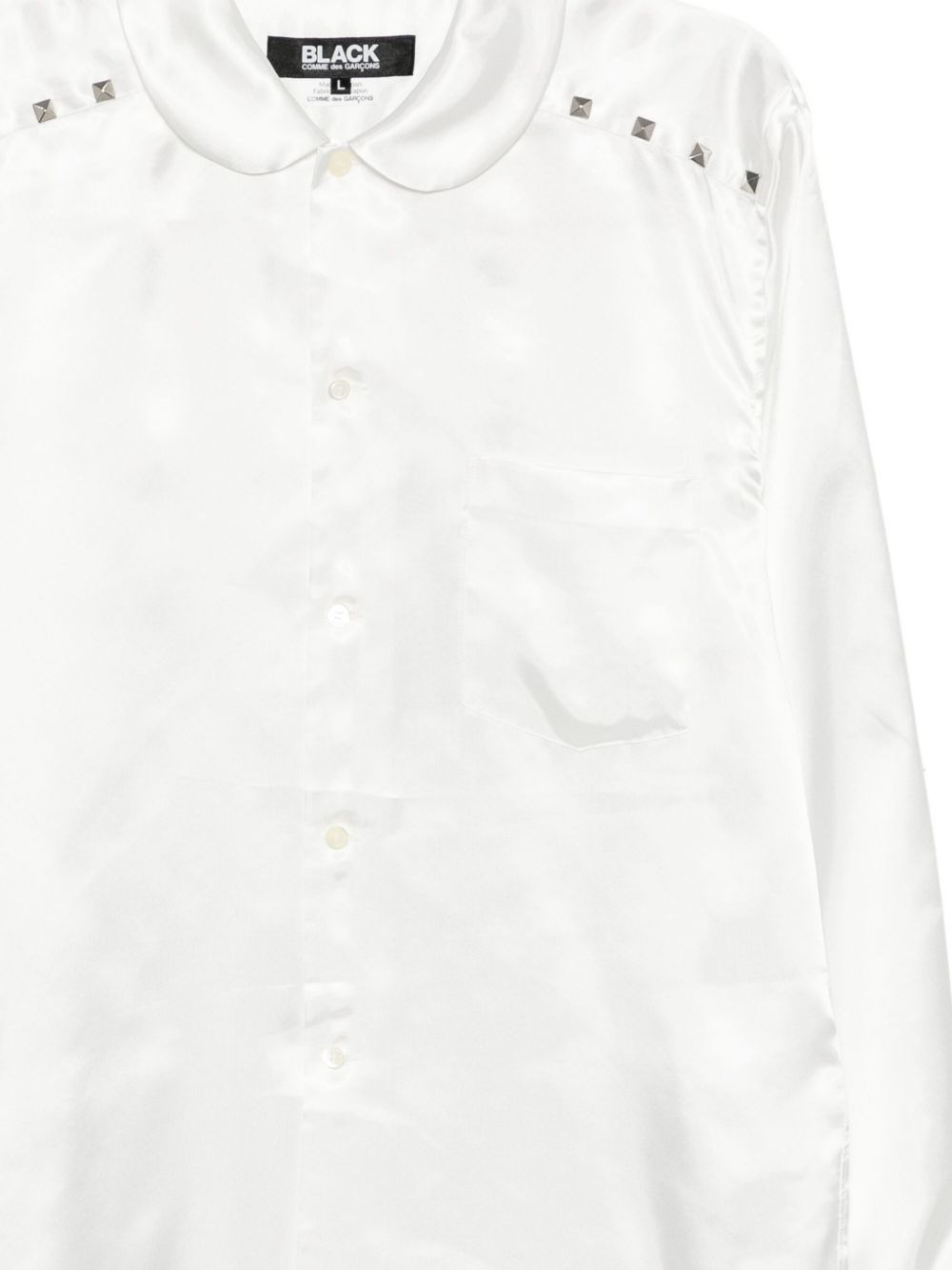 stud-embellished shirt - 2
