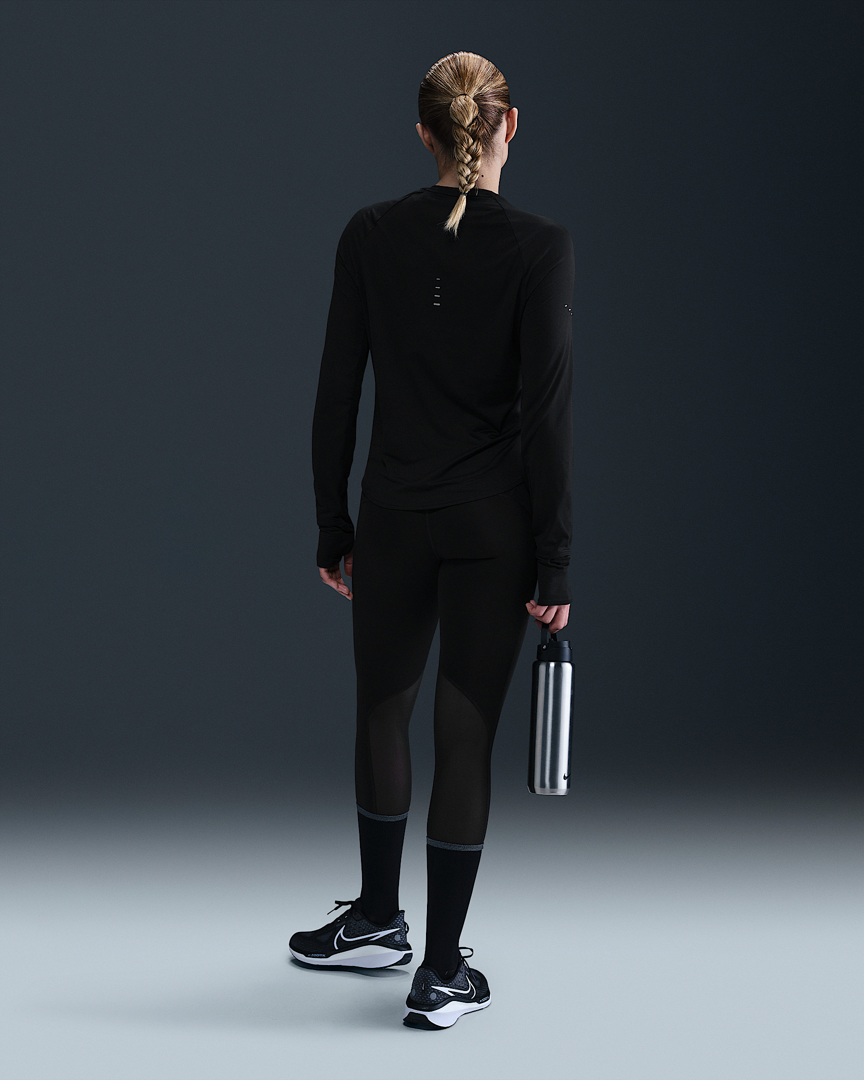 Nike Swift Women's Dri-FIT UV Long-Sleeve Crew-Neck Running Top - 5