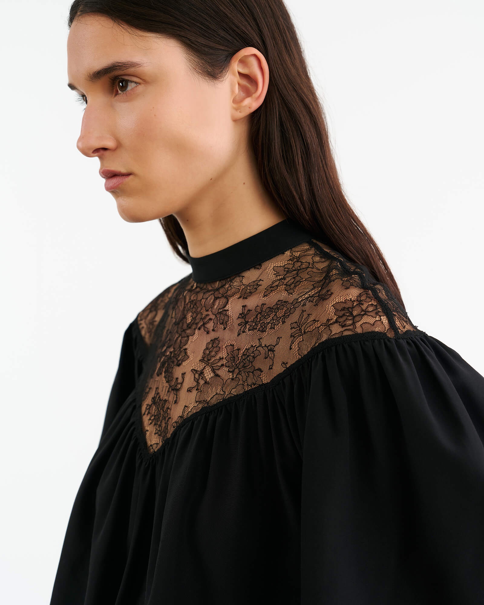 LUCIE SILK BLOUSE - 3