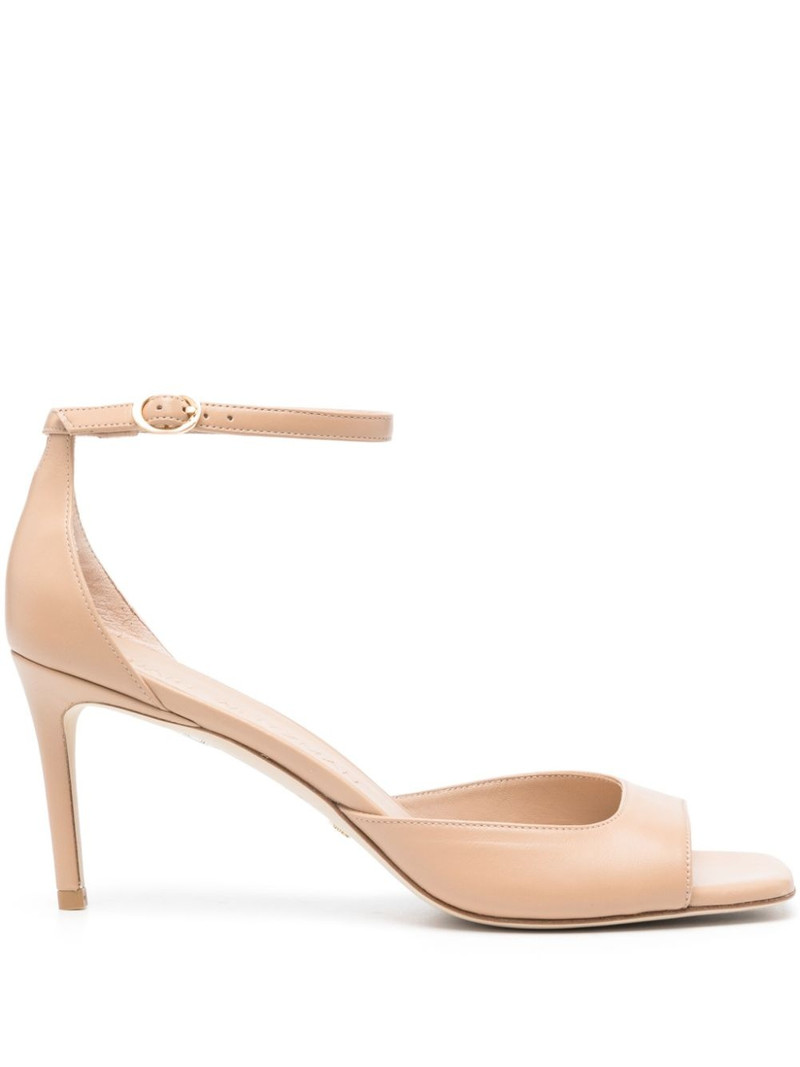 Nudistia 85mm leather sandals 1