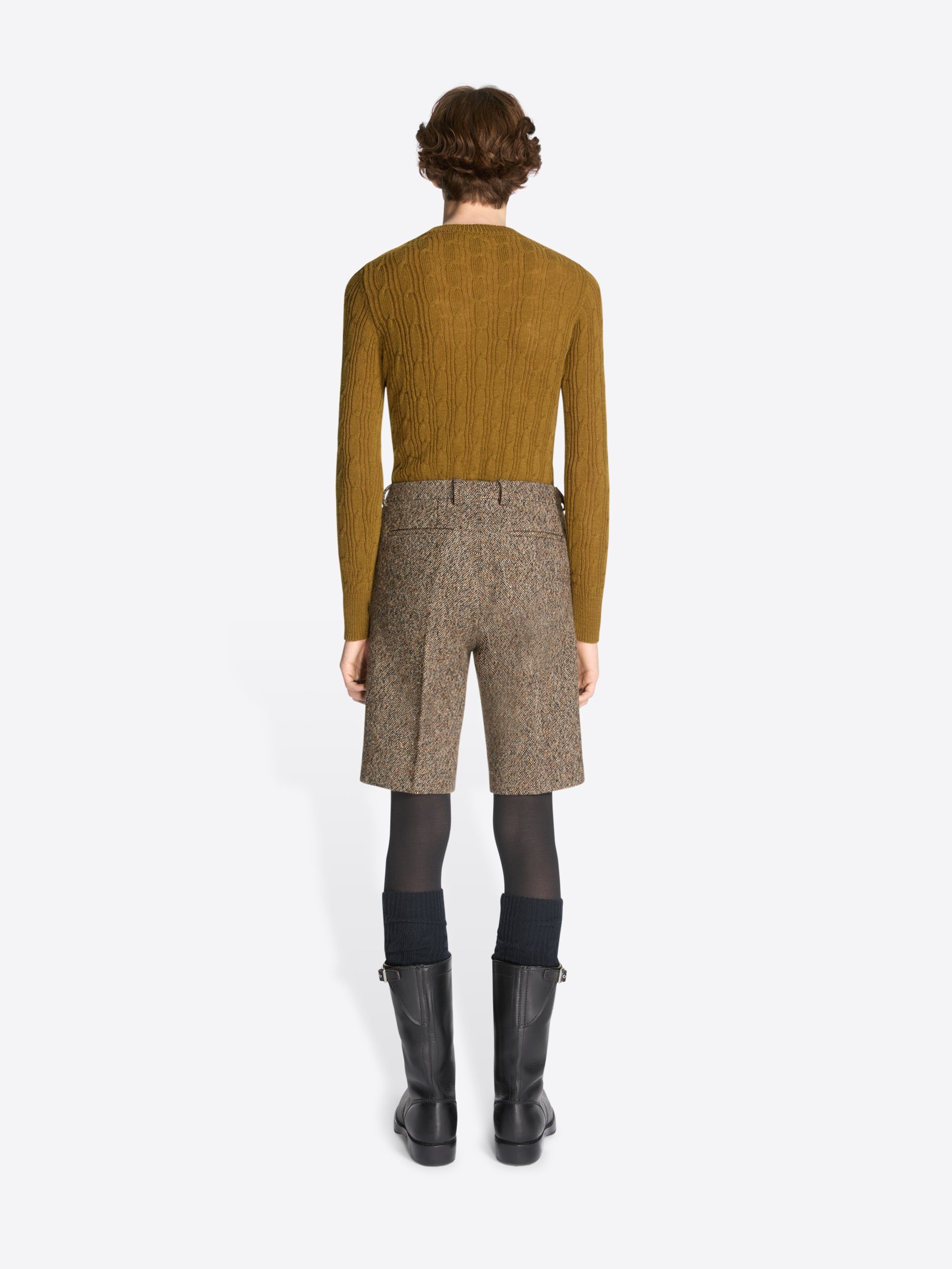 WOOL INTARSIA SWEATER - 4
