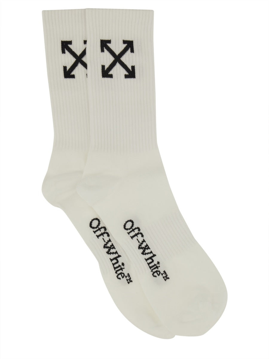 Medium Socks With "Arrow" Pattern - 1