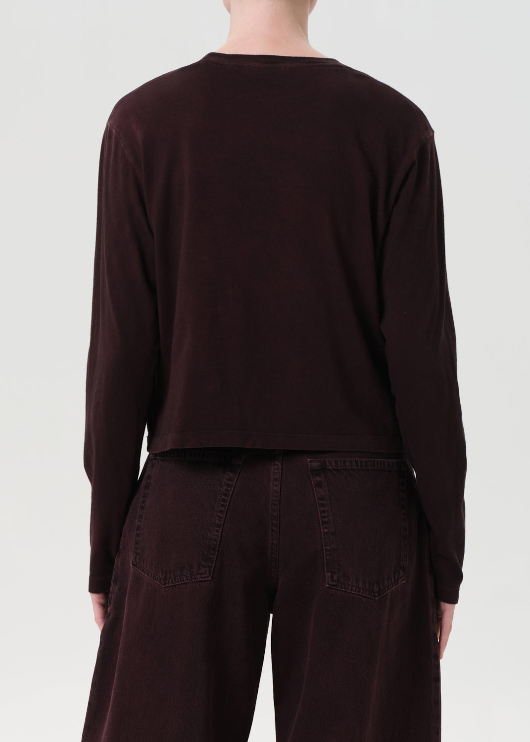 SYDNEY LONG SLEEVE TEE IN CIPHER - 3