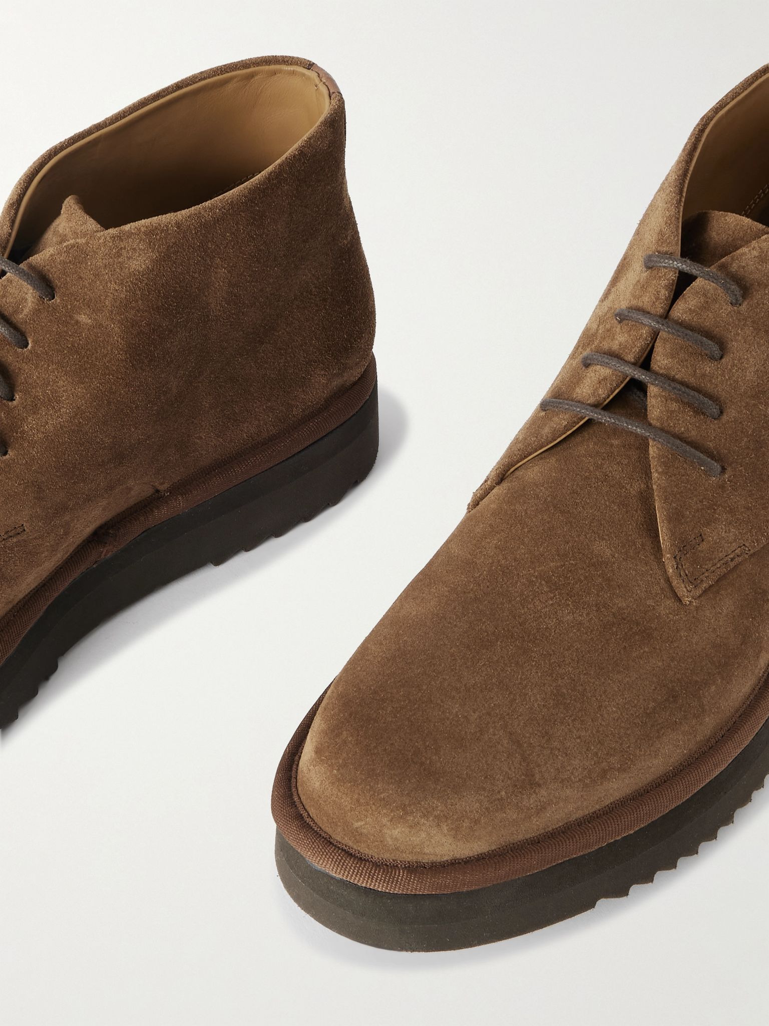 Shanklin Suede Chukka Boots Brown - 5
