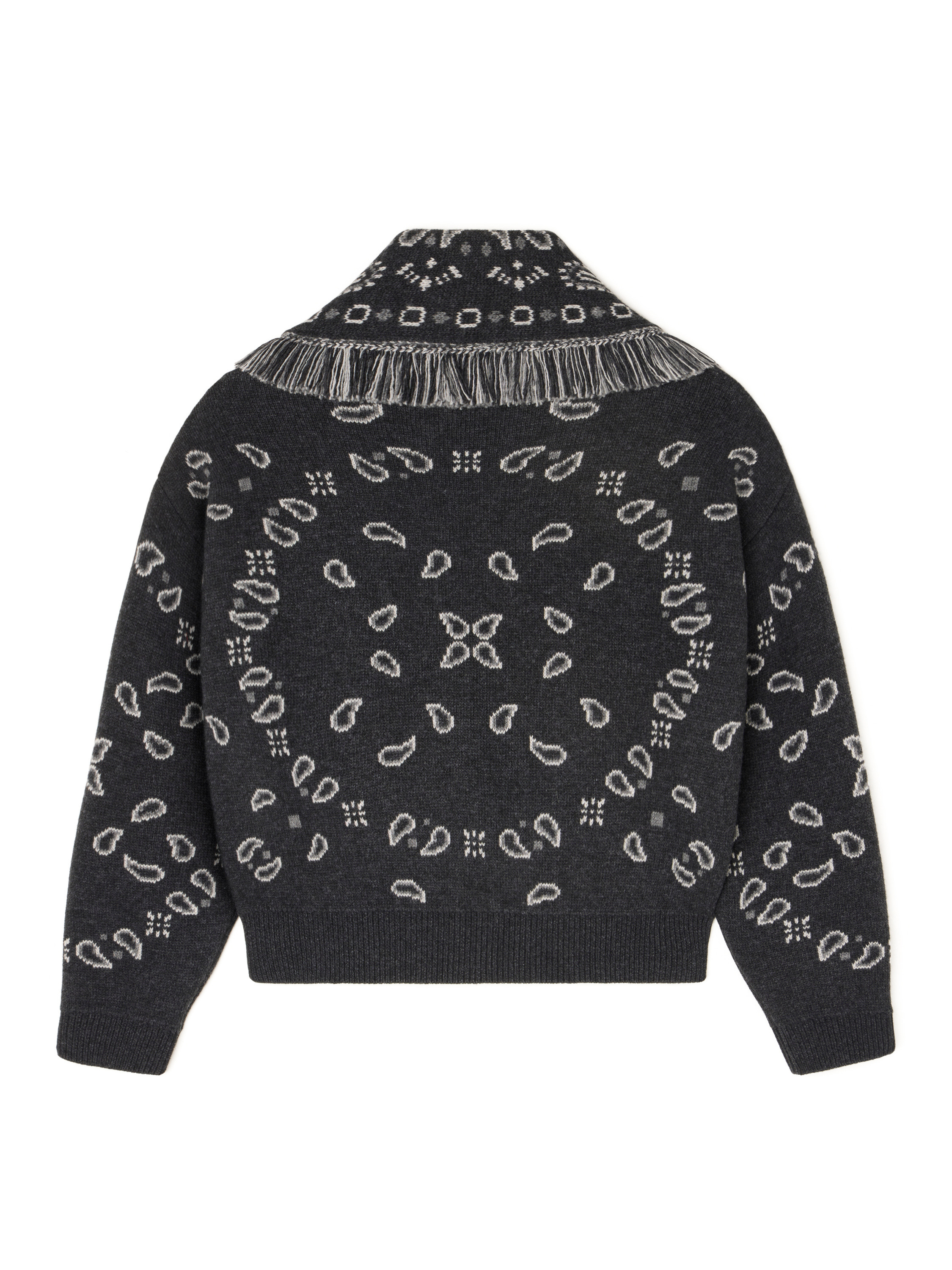 Bandana Jacquard Cardi-Bomber - 3