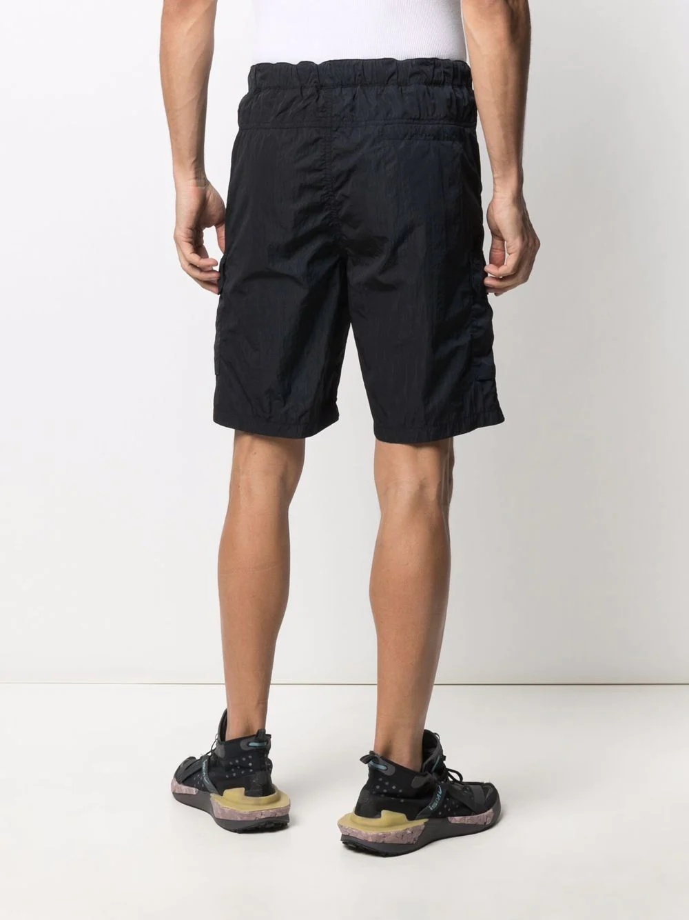 knee-length cargo shorts - 4