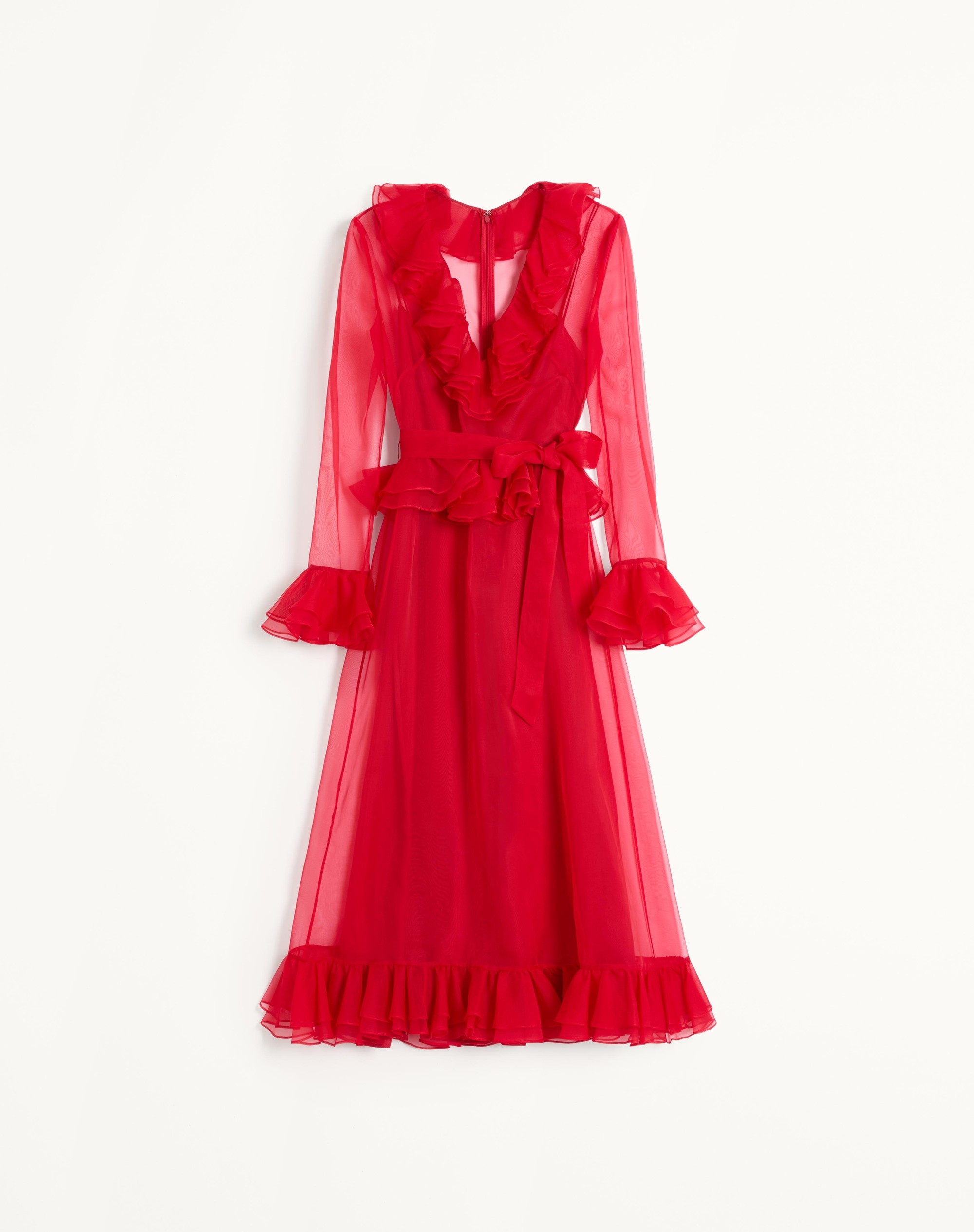 ORGANZA MIDI DRESS - 1