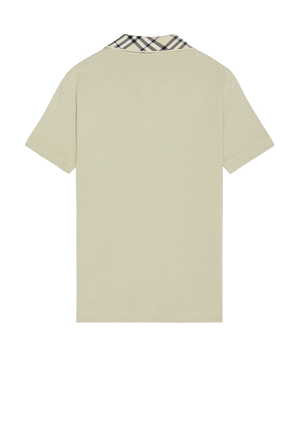 Polo With Check Collar - 2