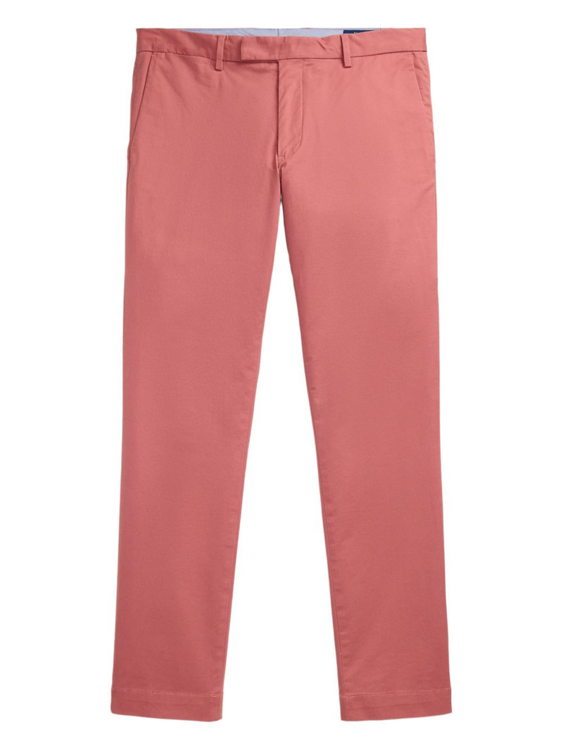 slim-cut chino trousers 1