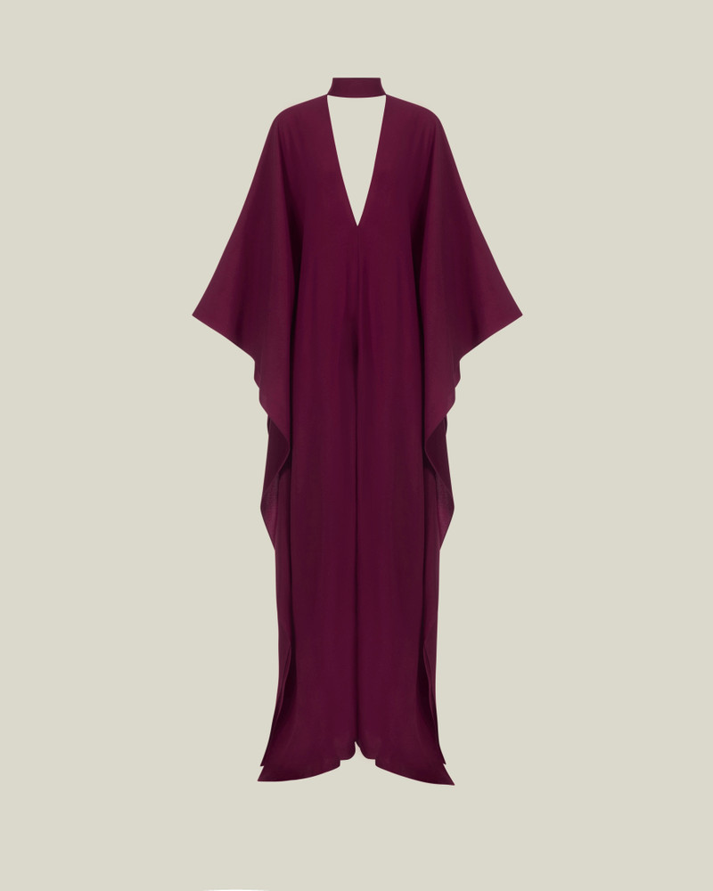 OOO Kaftan in Plum 1