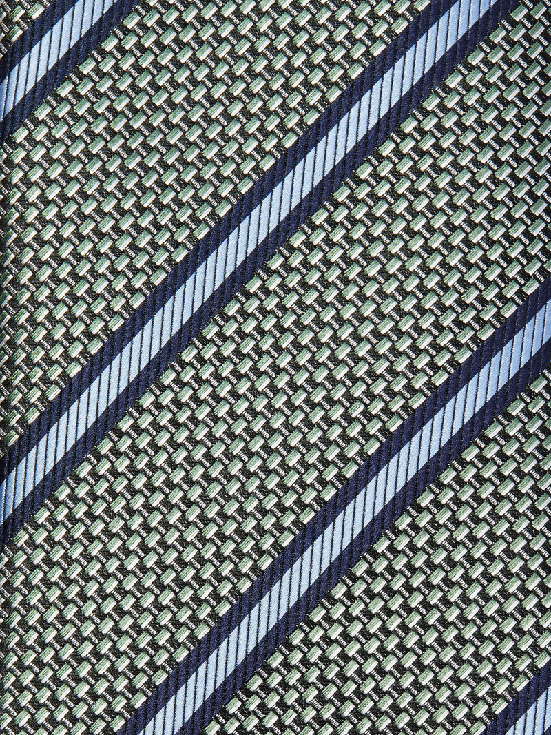 ZEGNA DARK GREEN SILK TIE outlook