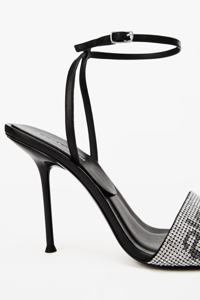 Alexander Wang JULIE CRYSTAL LOGO STRAP SANDAL outlook